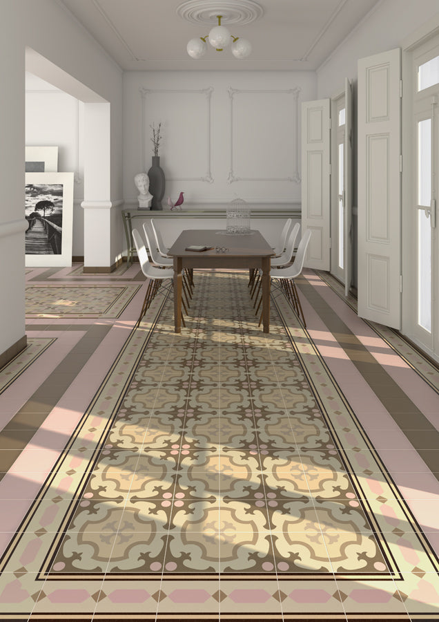 Morera Beige 20x20 CM Marockanskt mönster