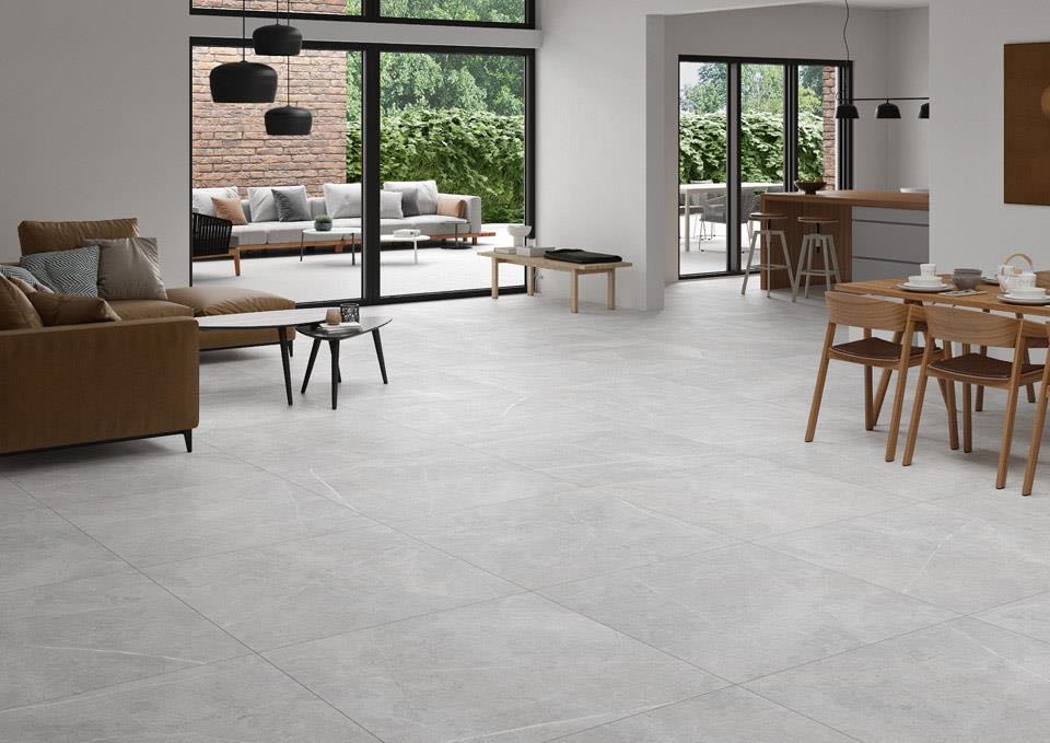 Northon Light Grey 60x60 CM Klinker