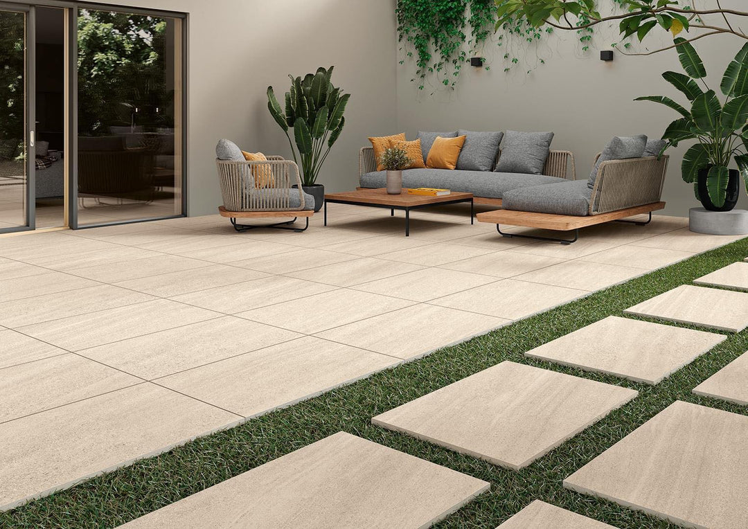 Carleen Sand 2.0 60x60 CM Uteklinker (20MM i tjocklek)