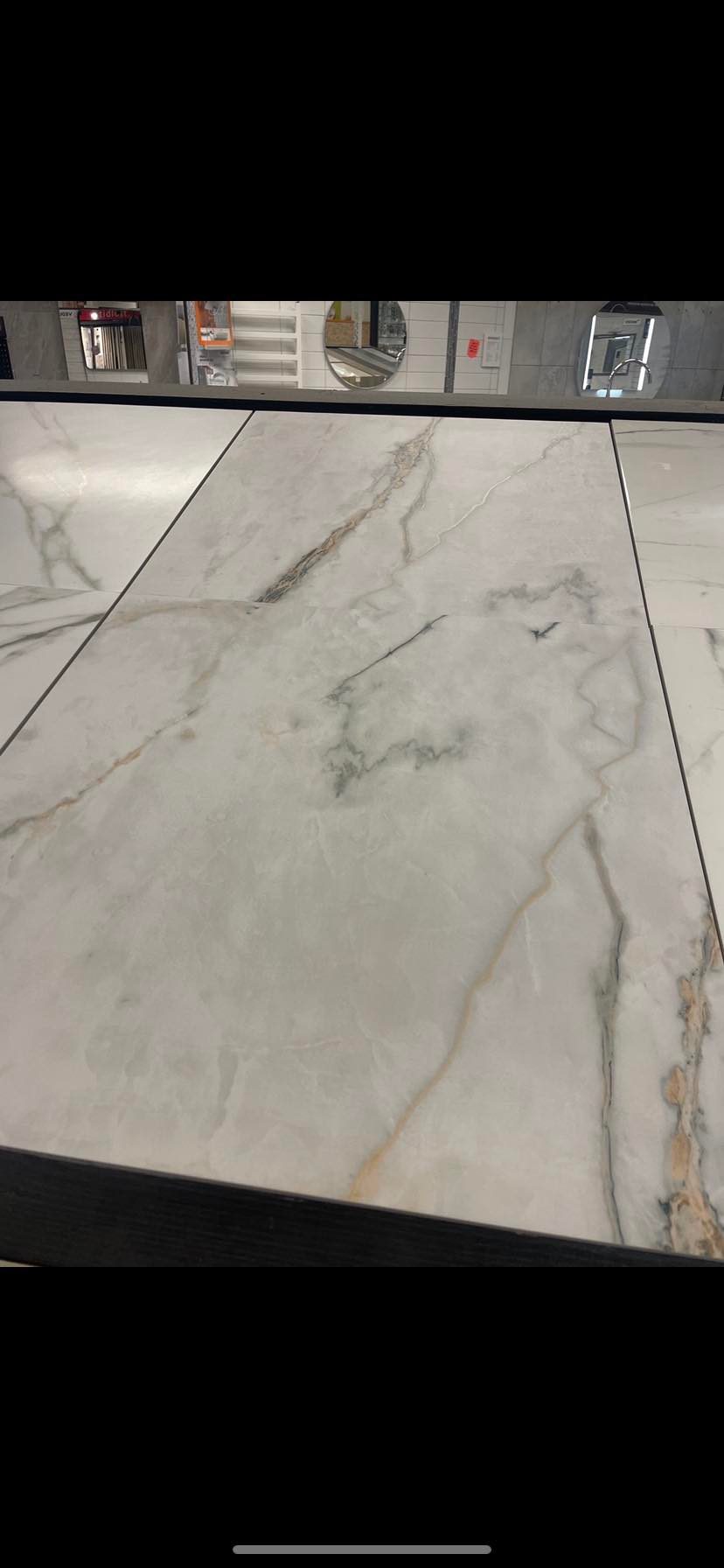 Carbis Gold Matt Rect 60x60 CM Klinker