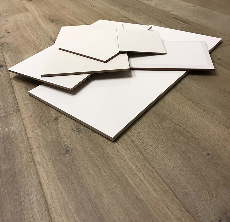 Kakel Vit Blank 25x40 CM