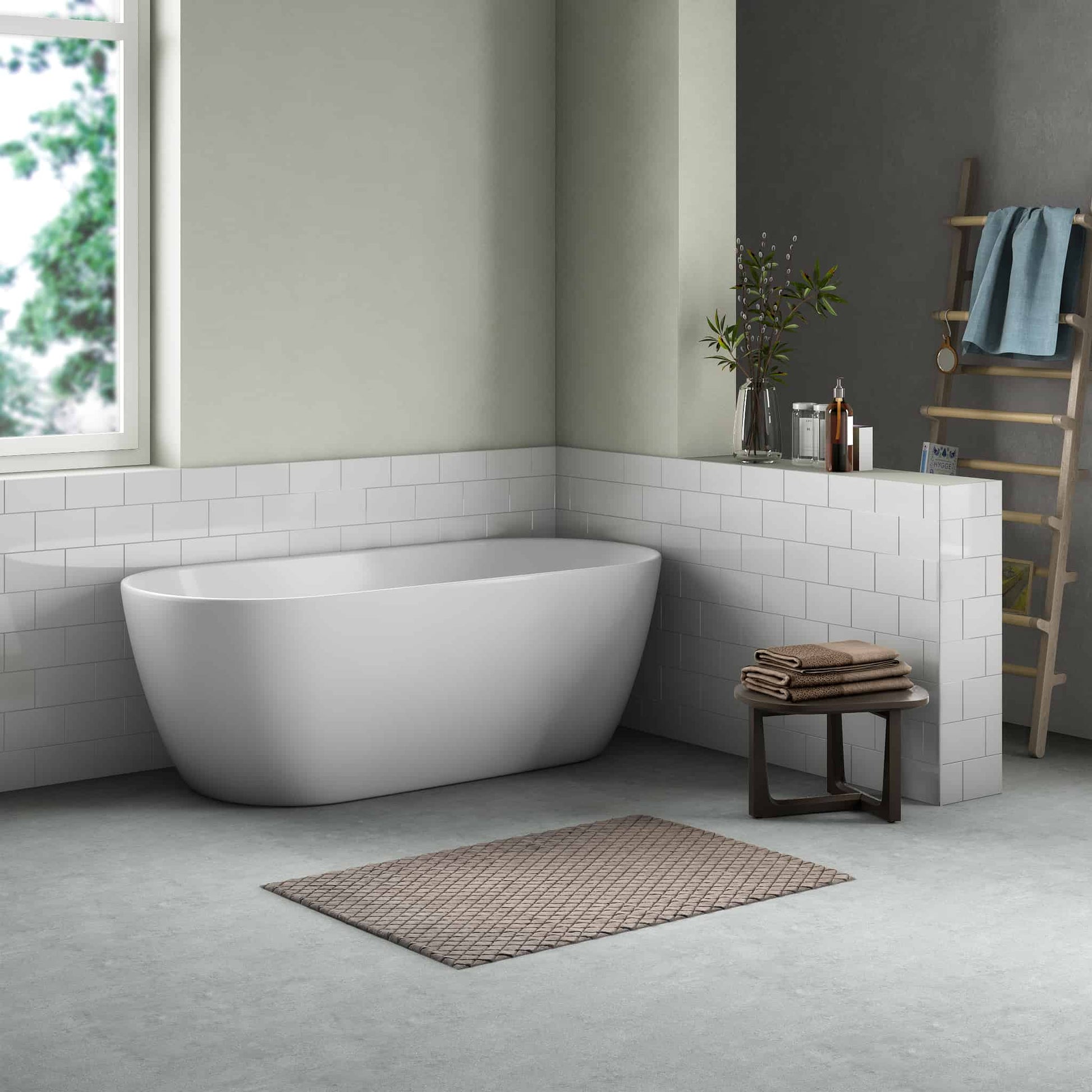 Badkar Amanda Vit - Comfornette - KakelExpress