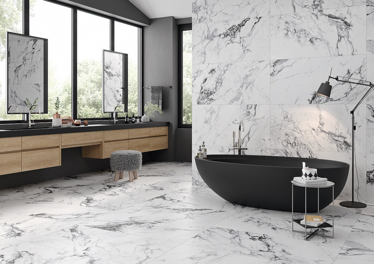 Capraia White Matt 60x120 CM Klinker - Trendi Kakel - KakelExpress