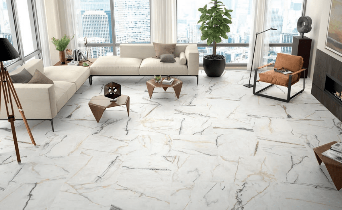 Carbis Gold Matt Rect 60x60 CM Klinker - Trendi Kakel - KakelExpress