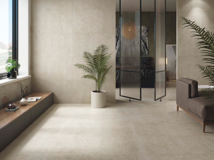 Öland Kalk Beige Matt Rect. 60x60 CM Klinker