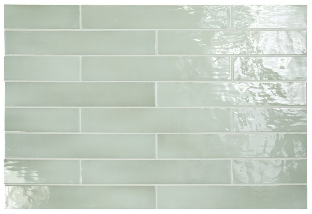 Glaciär Mint 6,5x40 CM Kakel - Lhådös Kakel - KakelExpress