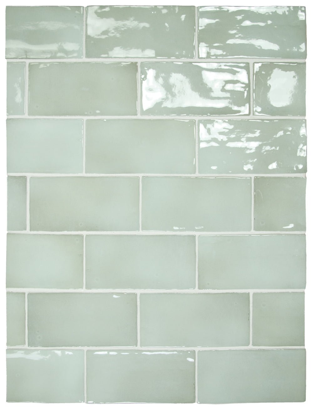 Glaciär Mint 7,5x15 CM Kakel - Lhådös Kakel - KakelExpress