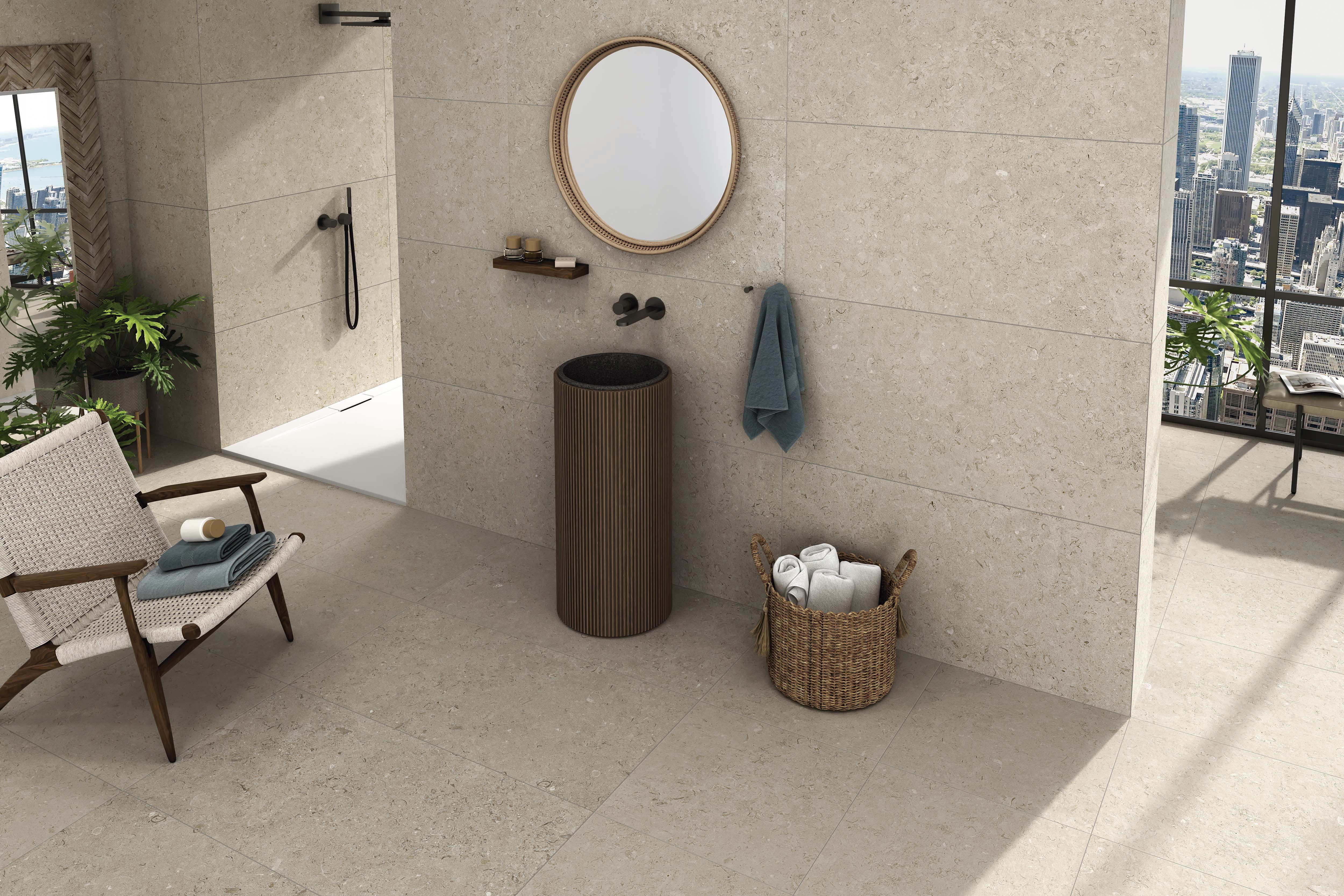 Gotland Kalk Beige Matt Rect. 60x120 CM Klinker - Trendi Kakel - KakelExpress
