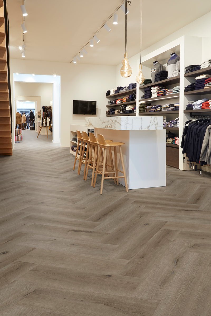 Herringbone Texas Oak H86 Vinylgolv COREtec - COREtec - KakelExpress