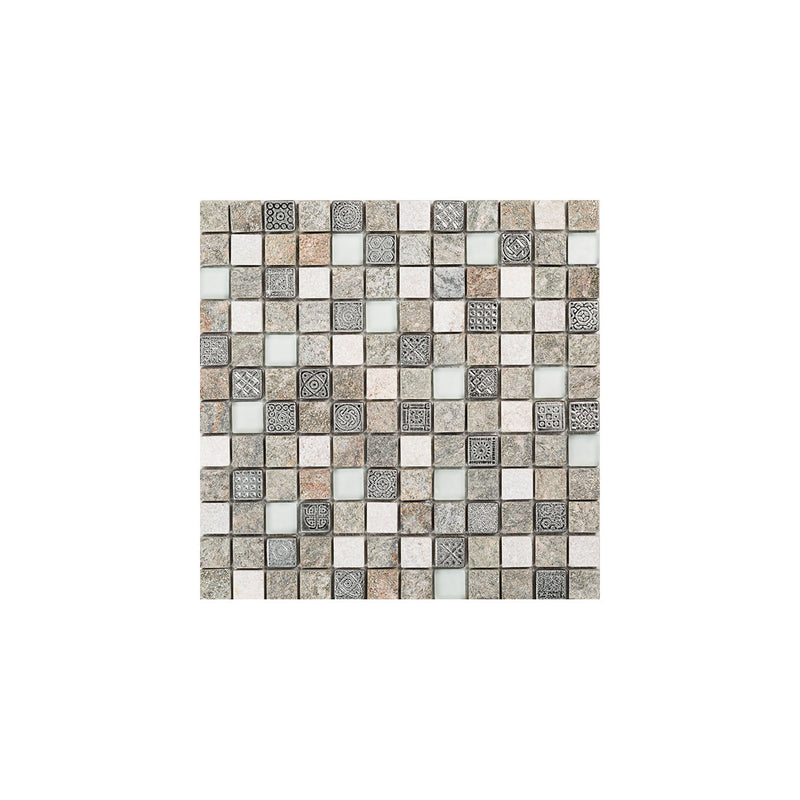 Mixmosaik Inka Grey Stone 23×23 MM