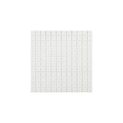 Kristall Vit 23×23 MM Mosaik - tidlöst - KakelExpress