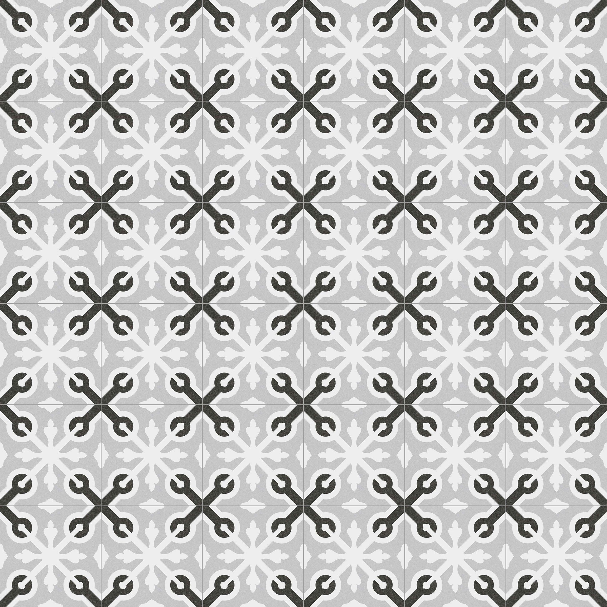 Llagostera Gris 20x20 CM Marockanskt mönster - Vives - KakelExpress