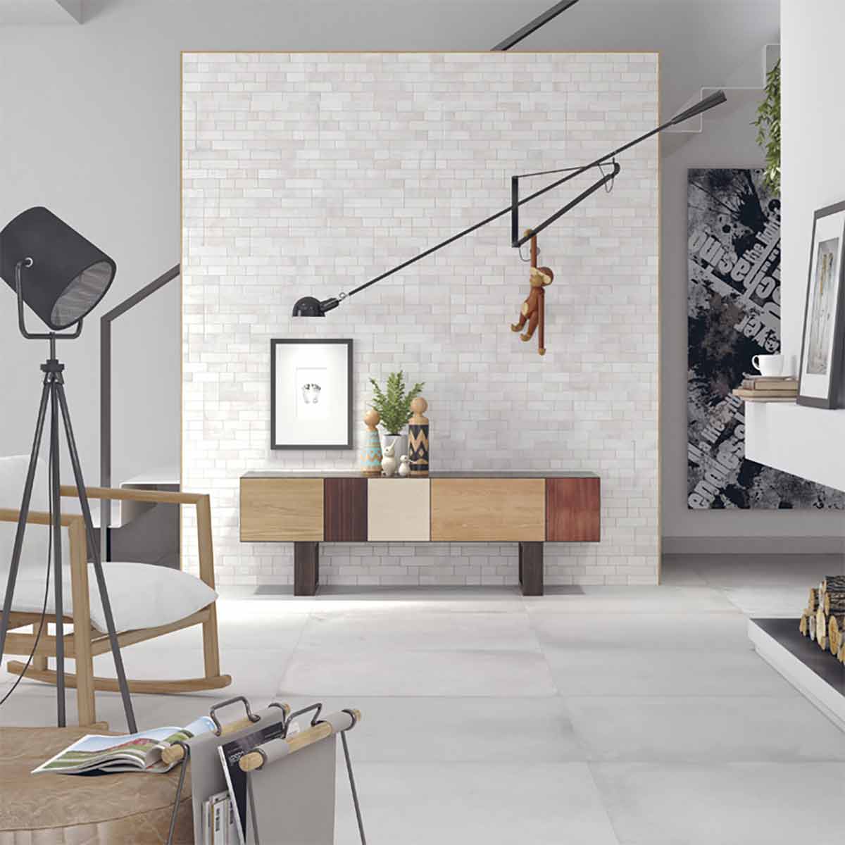 Marlon Nieve 20x50 CM Kakel - tidlöst - KakelExpress