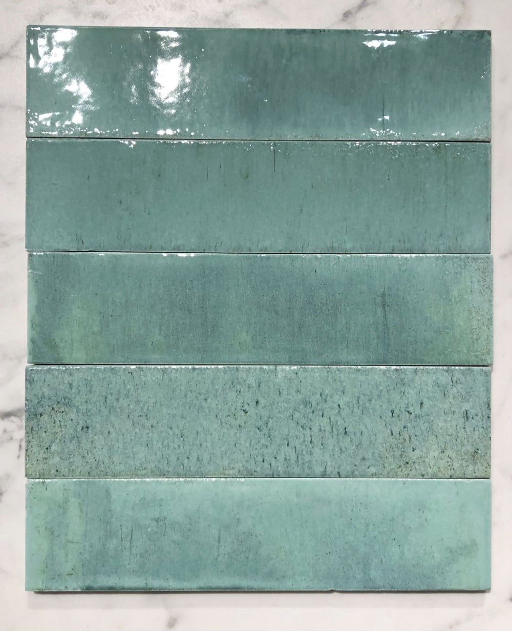 Monza Turkos 6x24 CM Klinker - Lhådös Kakel - KakelExpress