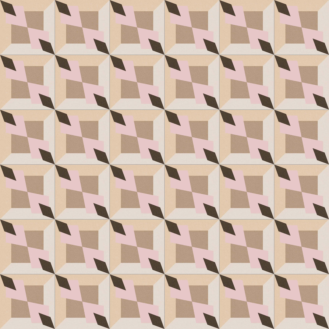 Morera Beige 20x20 CM Marockanskt mönster