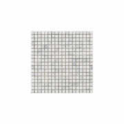 Naturstensmosaik White Marble Vit 15x15 MM - tidlöst - KakelExpress