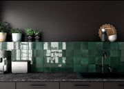 Pazcal Moss Green 13,2x13,2 CM Kakel - Lhådös Kakel - KakelExpress