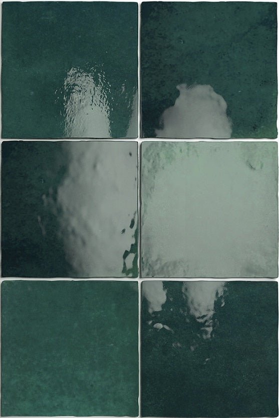 Pazcal Moss Green 13,2x13,2 CM Kakel - Lhådös Kakel - KakelExpress