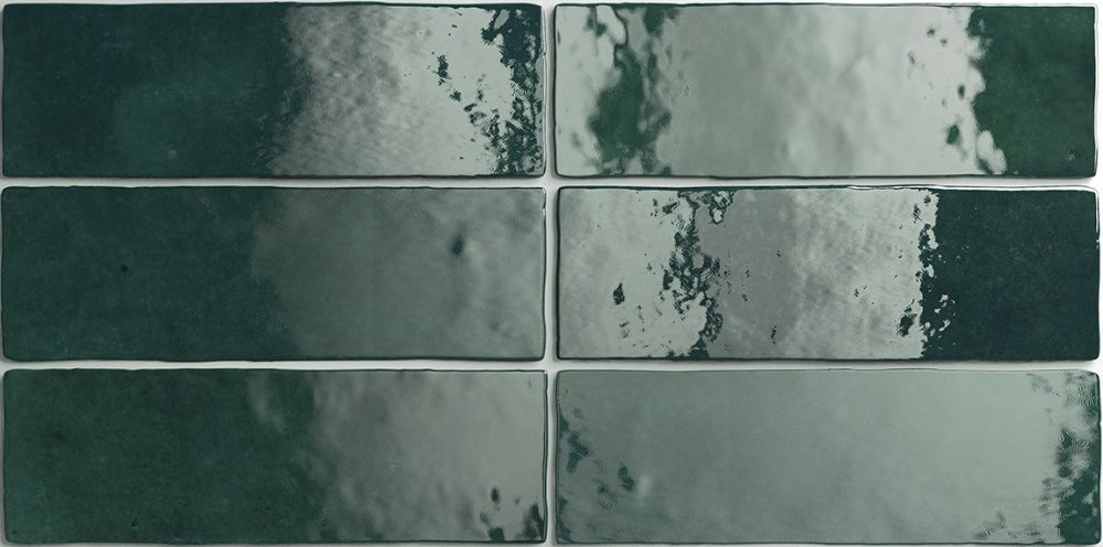 Pazcal Moss Green 6,5x20 CM Kakel - Lhådös Kakel - KakelExpress