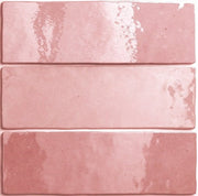 Pazcal Rosa 6,5x20 CM Kakel - Lhådös Kakel - KakelExpress