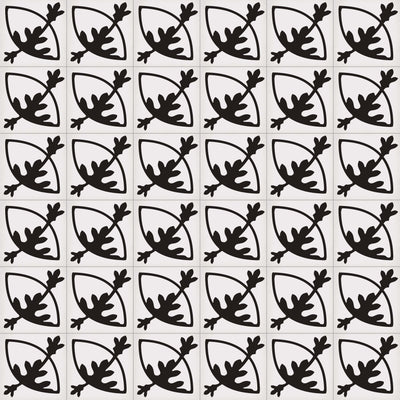 Rotjen Basalto 20x20 CM Marockanskt mönster