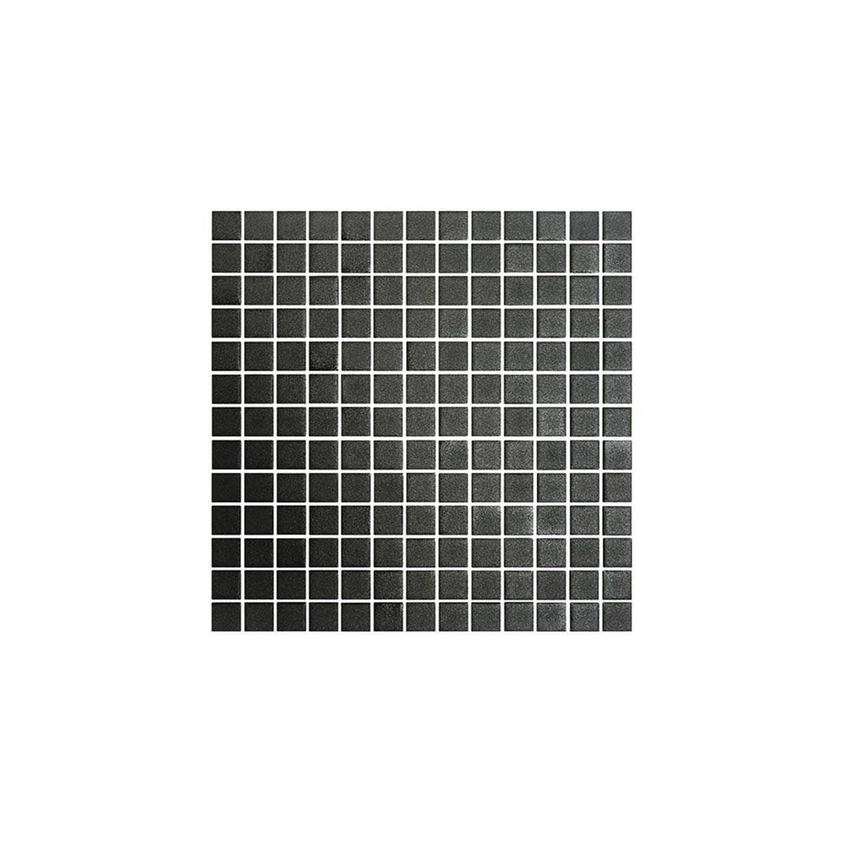 Stoneglass Black 25x25 MM Mosaik - tidlöst - KakelExpress