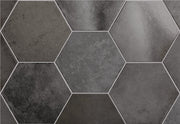 Story Carbon Hexagon 17,5x20 CM Klinker - Lhådös Kakel - KakelExpress