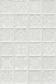 Tamil Vit 13x13 CM Kakel - tidlöst - KakelExpress