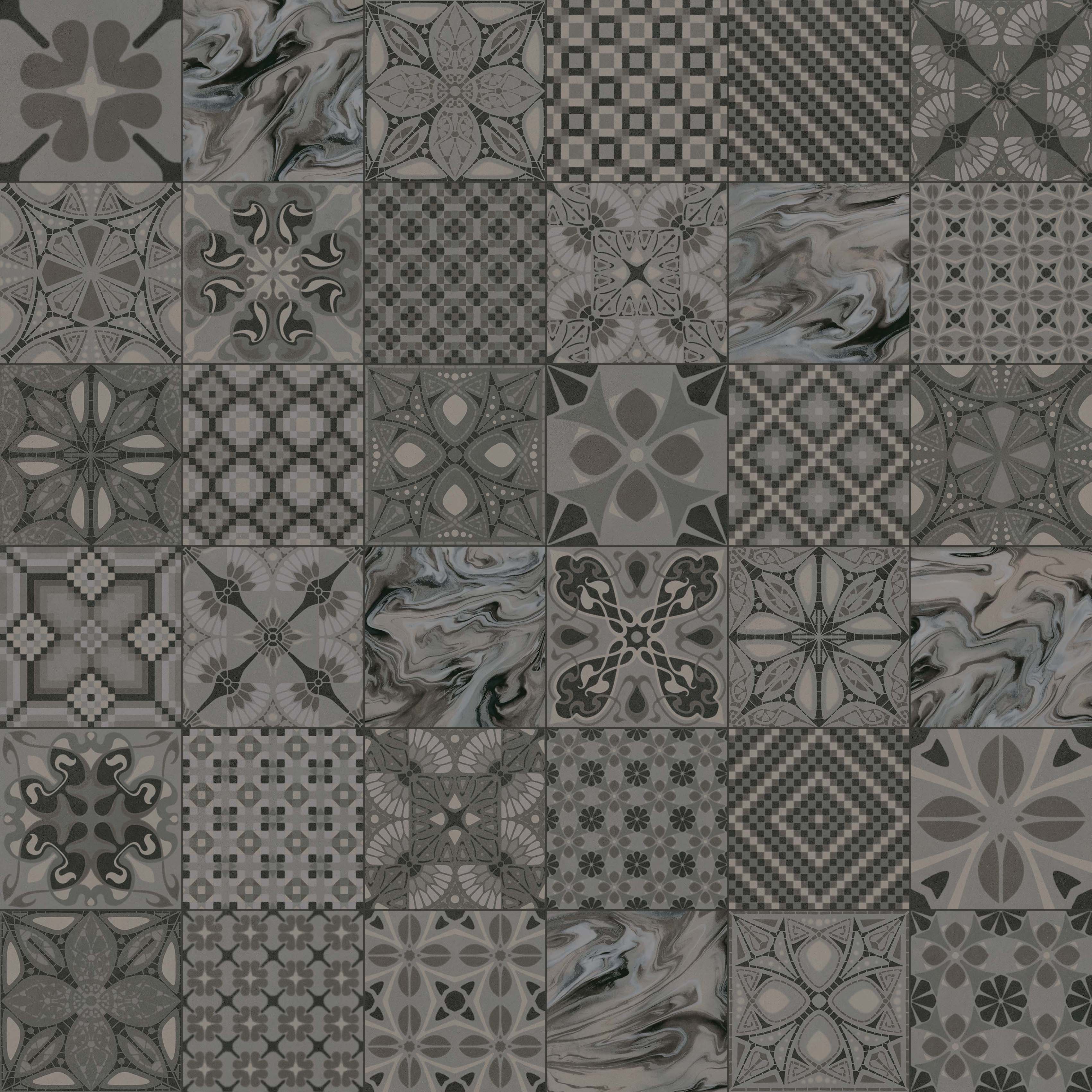 Tassel Grafito 20x20 CM Klinker - Vives - KakelExpress