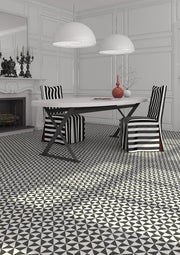 Terrades Grafito 20x20 CM Marockanskt mönster - Vives - KakelExpress